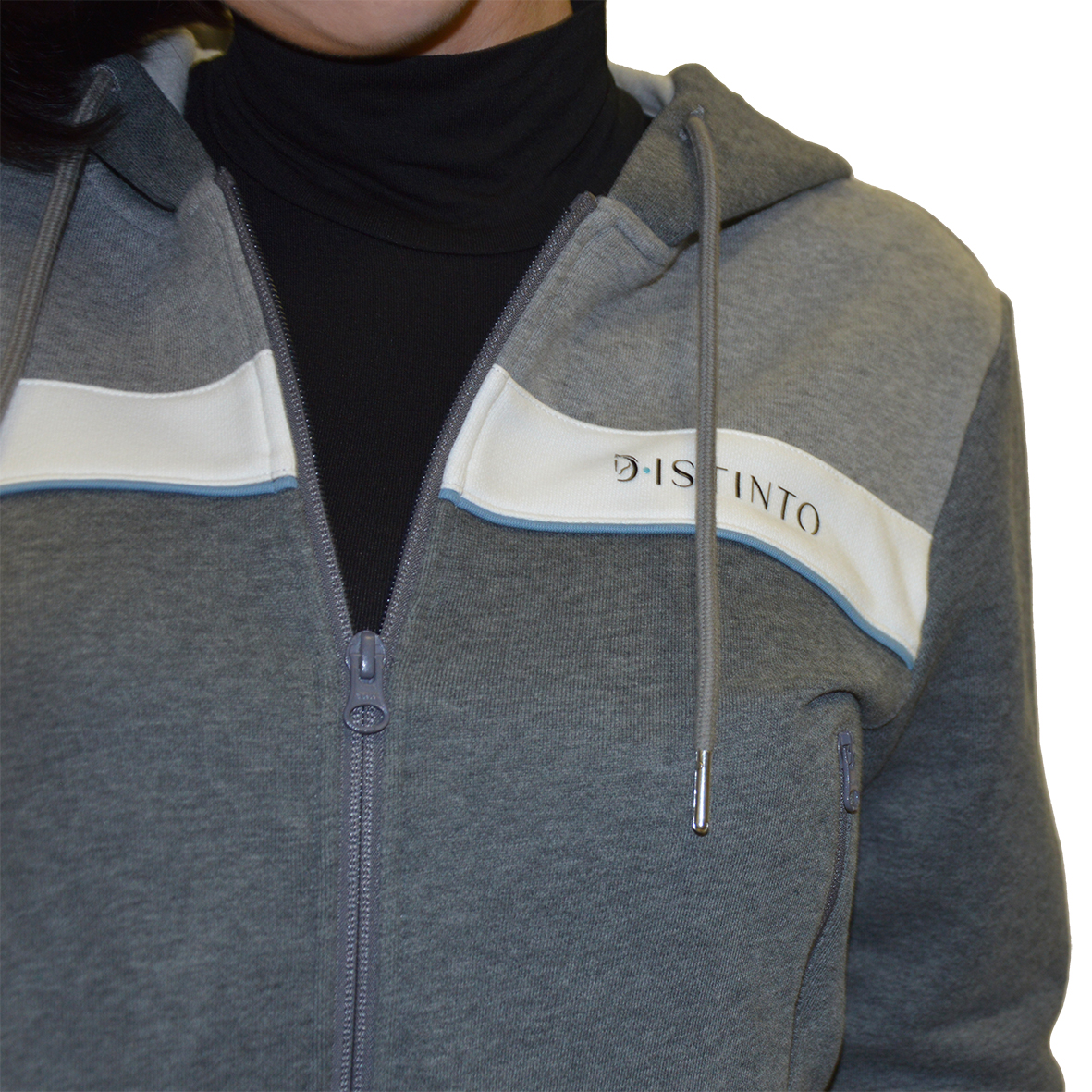 FELPA CROP D·ISTINTO TRIBE COTONE FELPATO - immagine 2